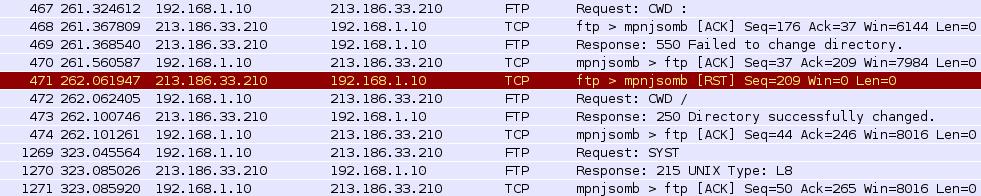 IP spoofing sniffed packets